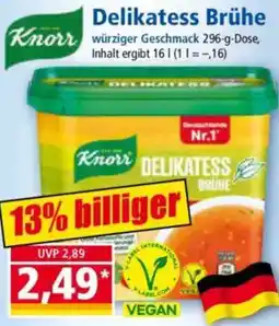 Norma Knorr Delikatess Brühe Angebot