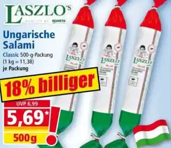 Norma LASZLO Ungarische Salami Angebot