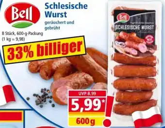 Norma Bell Schlesische Wurst Angebot