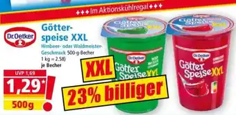 Norma Dr.Oetker Götterspeise XXL Angebot