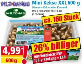 Norma PILZ-BANDE Mini Kekse XXL Angebot