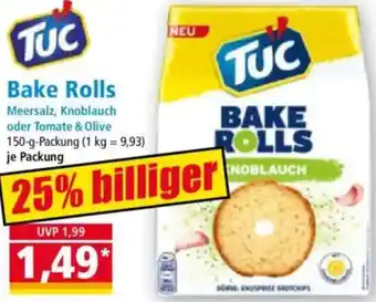 Norma TUC Bake Rolls Angebot