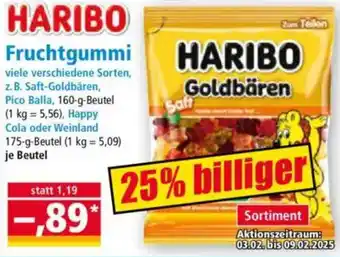 Norma HARIBO Fruchtgummi Angebot