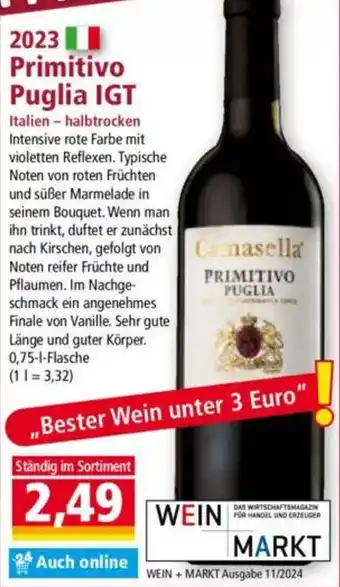 Norma 2023 Primitivo Puglia IGT Angebot