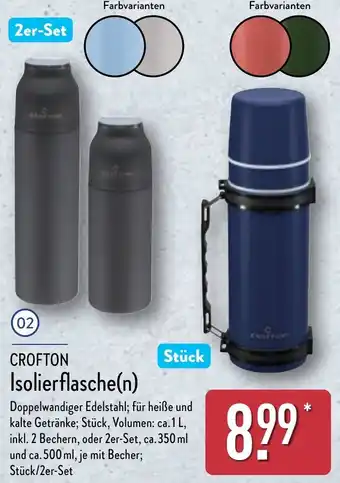 Aldi Nord CROFTON Isolierflasche(n) Angebot