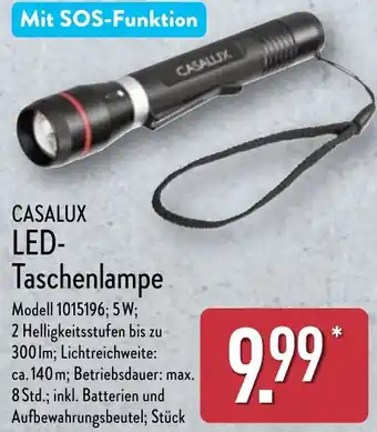 Aldi Nord CASALUX LED-Taschenlampe Angebot