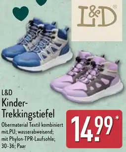 Aldi Nord L&D Kinder Trekkingstiefel Angebot