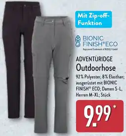 Aldi Nord ADVENTURIDGE Outdoorhose Angebot