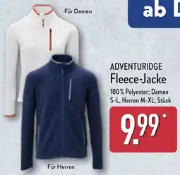 Aldi Nord ADVENTURIDGE Fleece-Jacke Angebot