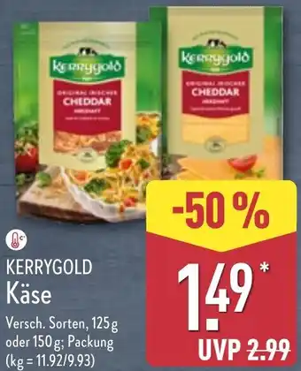 Aldi Nord KERRYGOLD Käse Angebot