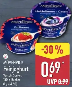 Aldi Nord MÖVENPICK Feinjoghurt Angebot