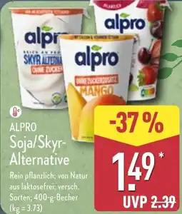 Aldi Nord ALPRO Soja/Skyr Alternative Angebot