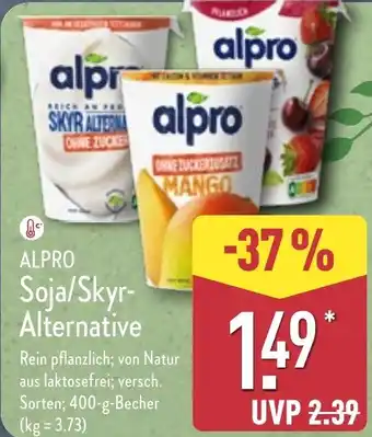 Aldi Nord ALPRO Soja/Skyr Alternative Angebot