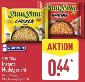 Aldi Nord YUM YUM Instant Nudelgericht Angebot