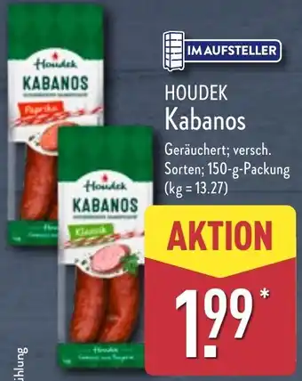 Aldi Nord HOUDEK Kabanos Angebot