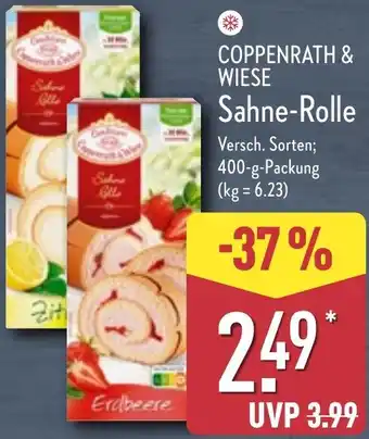 Aldi Nord COPPENRATH & WIESE Sahne-Rolle Angebot