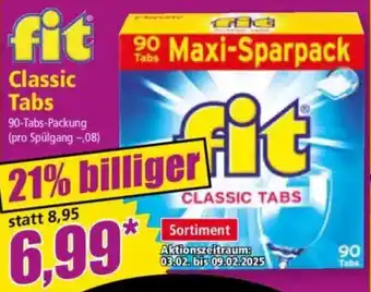 Norma fit Classic Tabs Angebot