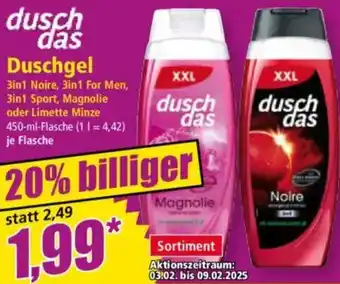 Norma duschdas Duschgel Angebot