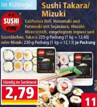 Norma SUSHI 4YOU Sushi Takara/ Mizuki Angebot