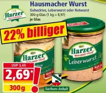 Norma Harzer Hausmacher Wurst Angebot