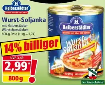 Norma Halberstädter Wurst-Soljanka Angebot