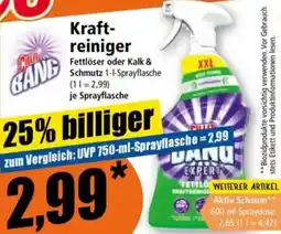 Norma Cillit Bang Kraftreiniger Angebot