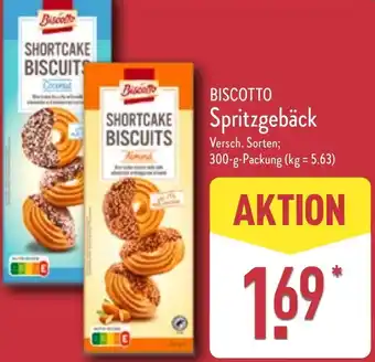 Aldi Nord BISCOTTO Spritzgebäck Angebot