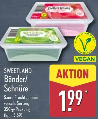 Aldi Nord SWEETLAND Bänder/ Schnüre Angebot