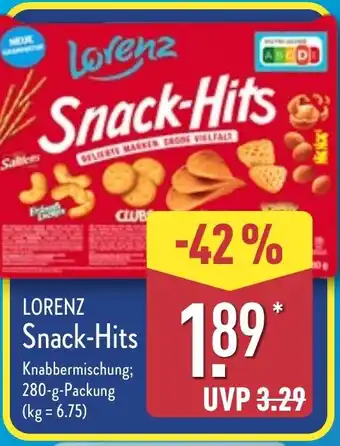 Aldi Nord LORENZ Snack-Hits Angebot