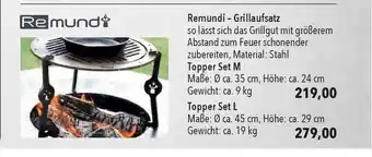 CITTI Markt Remundi - Grillaufsatz Oder Topper Set M Oder L Angebot