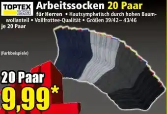 Norma TOPTEX Arbeitssocken Angebot