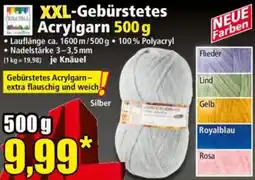 Norma XXL-Gebürstetes Acrylgarn Angebot