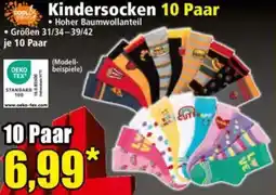 Norma Kindersocken Angebot