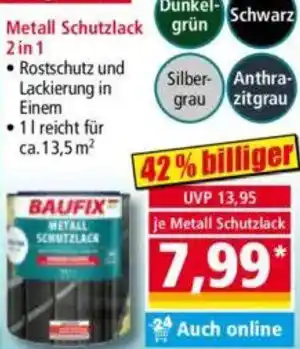 Norma Baufix Metall Schutzlack 2 in 1 Angebot