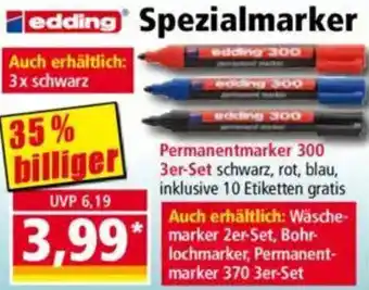 Norma edding Spezialmarker Angebot