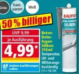 Norma Baufix Beton Dehnfugen Silikon Angebot