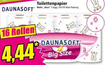 Norma DAUNASOFT Toilettenpapier Angebot
