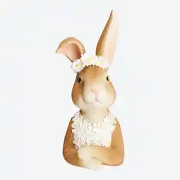 NKD Deko-Figur Hase, ca. 11x11x24cm Angebot