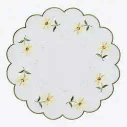 NKD Satin-Deckchen mit Applikation, Ø ca. 29cm Angebot