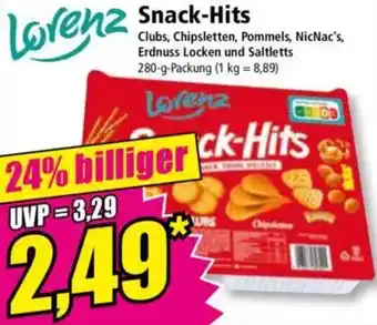 Norma Lorenz Snack-Hits Angebot