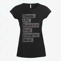 NKD Damen-T-Shirt mit Front-Aufdruck Angebot