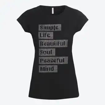 NKD Damen-T-Shirt mit Front-Aufdruck Angebot