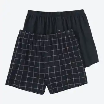 NKD Herren-Boxershorts aus Baumwolle, 2er-Pack Angebot