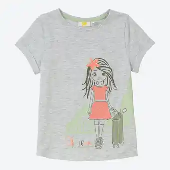 NKD Kinder-Mädchen-T-Shirt mit Frontaufdruck Angebot