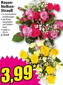 Norma Rosen Nelken Strauß Angebot