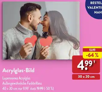 Aldi Nord Acrylglas-Bild Angebot