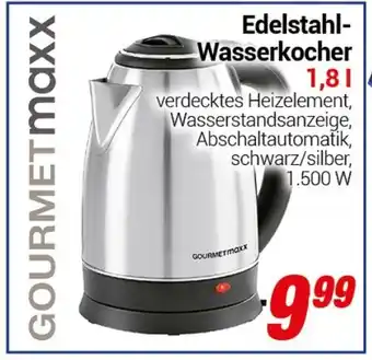 CENTERSHOP GOURMETMaxx Edelstahl Wasserkocher Angebot