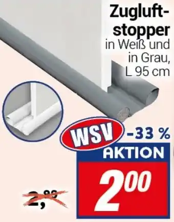 CENTERSHOP Zugluftstopper Angebot