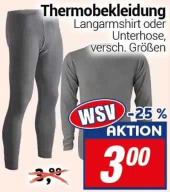 CENTERSHOP Thermobekleidung Angebot