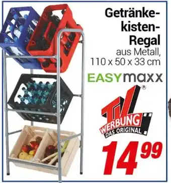 CENTERSHOP Easymaxx Getränkekisten Regal Angebot